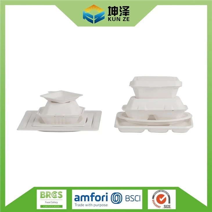 White Square Dishes
