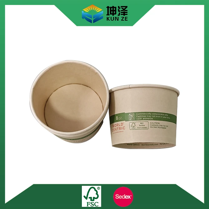 8 Oz Disposable Soup Cups